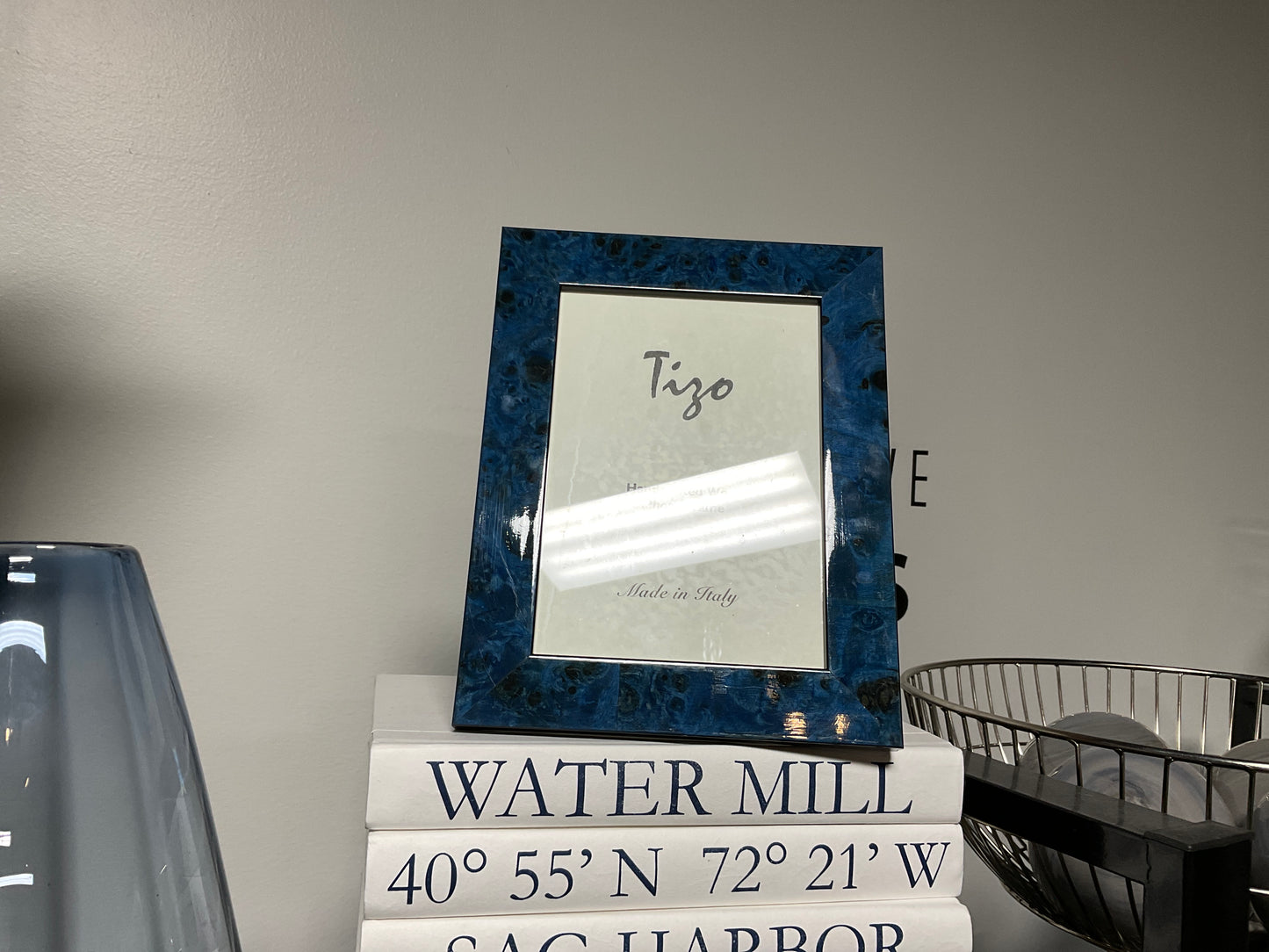 Wood Frame Blue