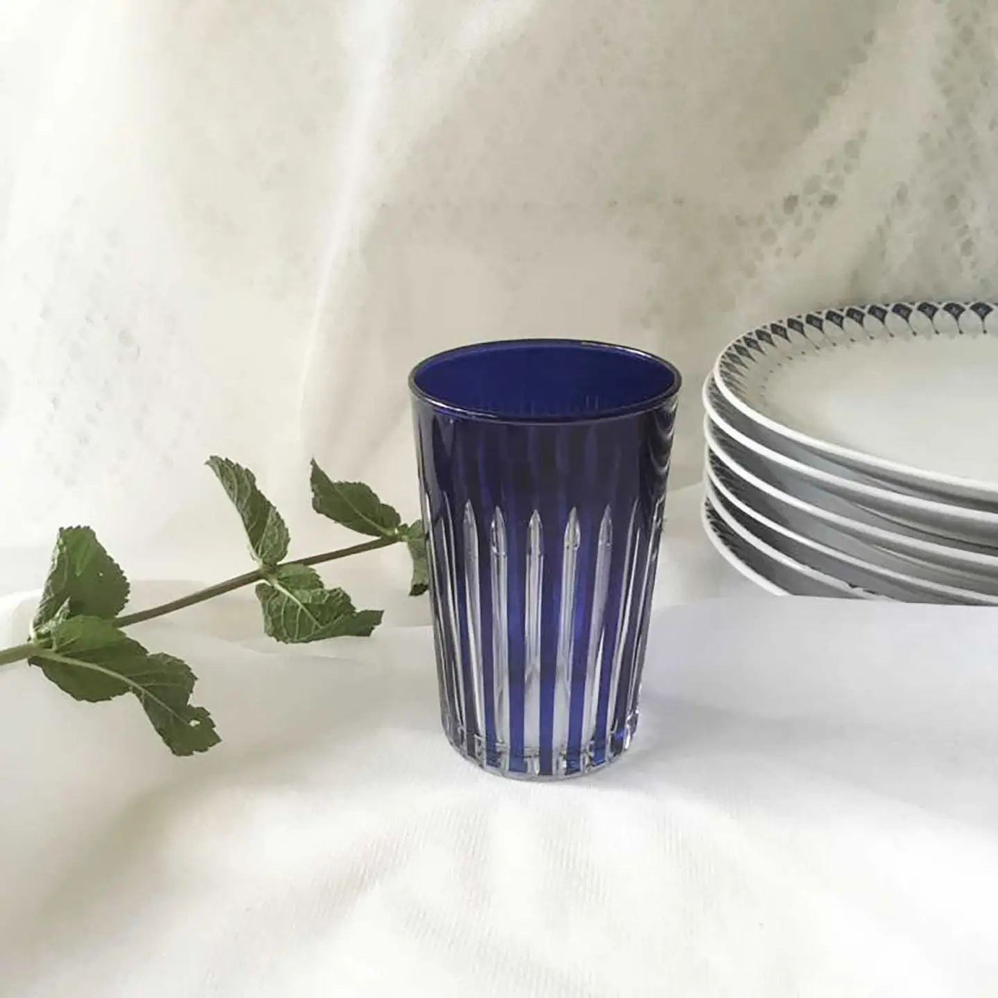 Striped Tea Glasses-Set of 6