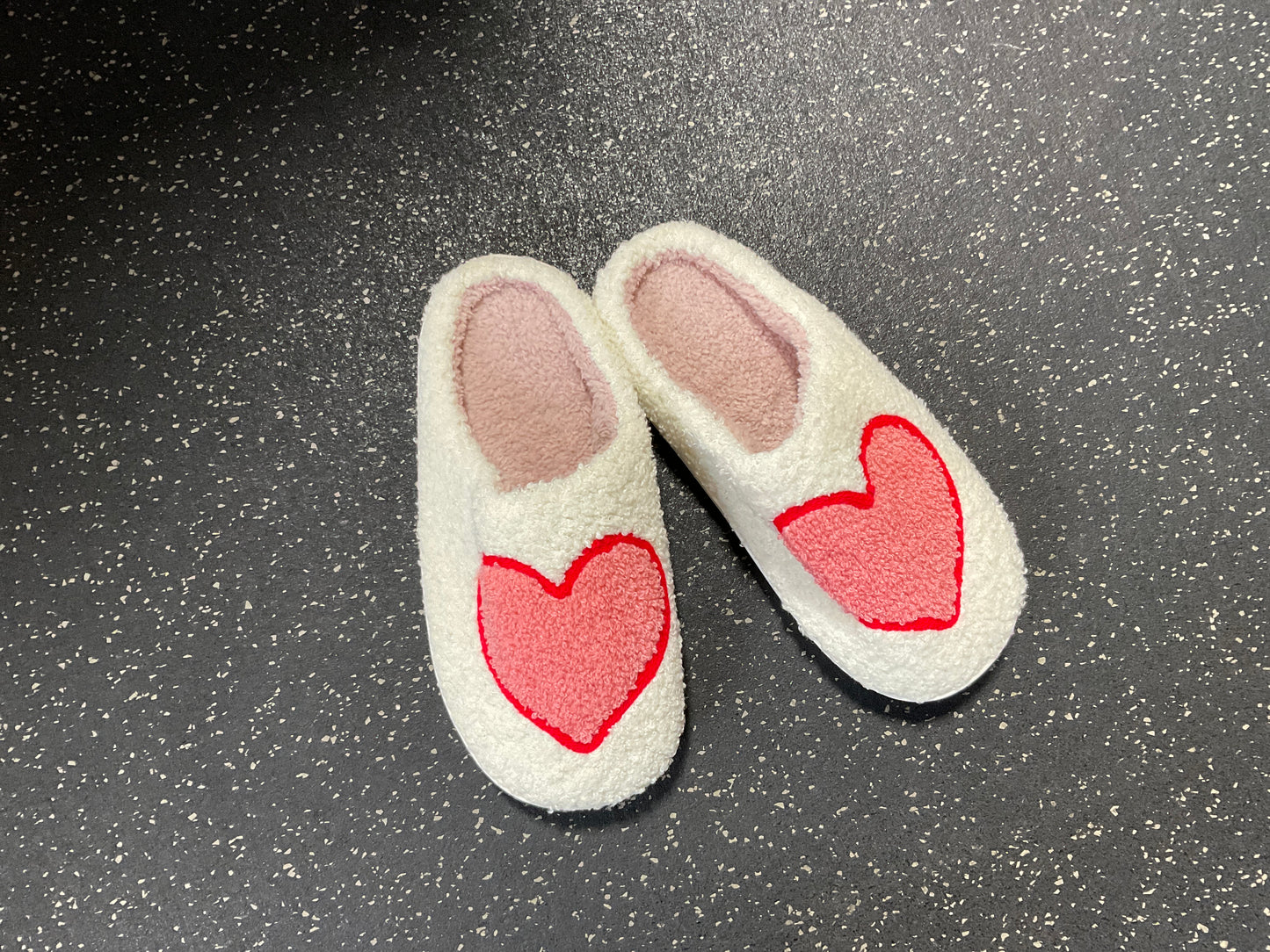 Slippers Red Heart