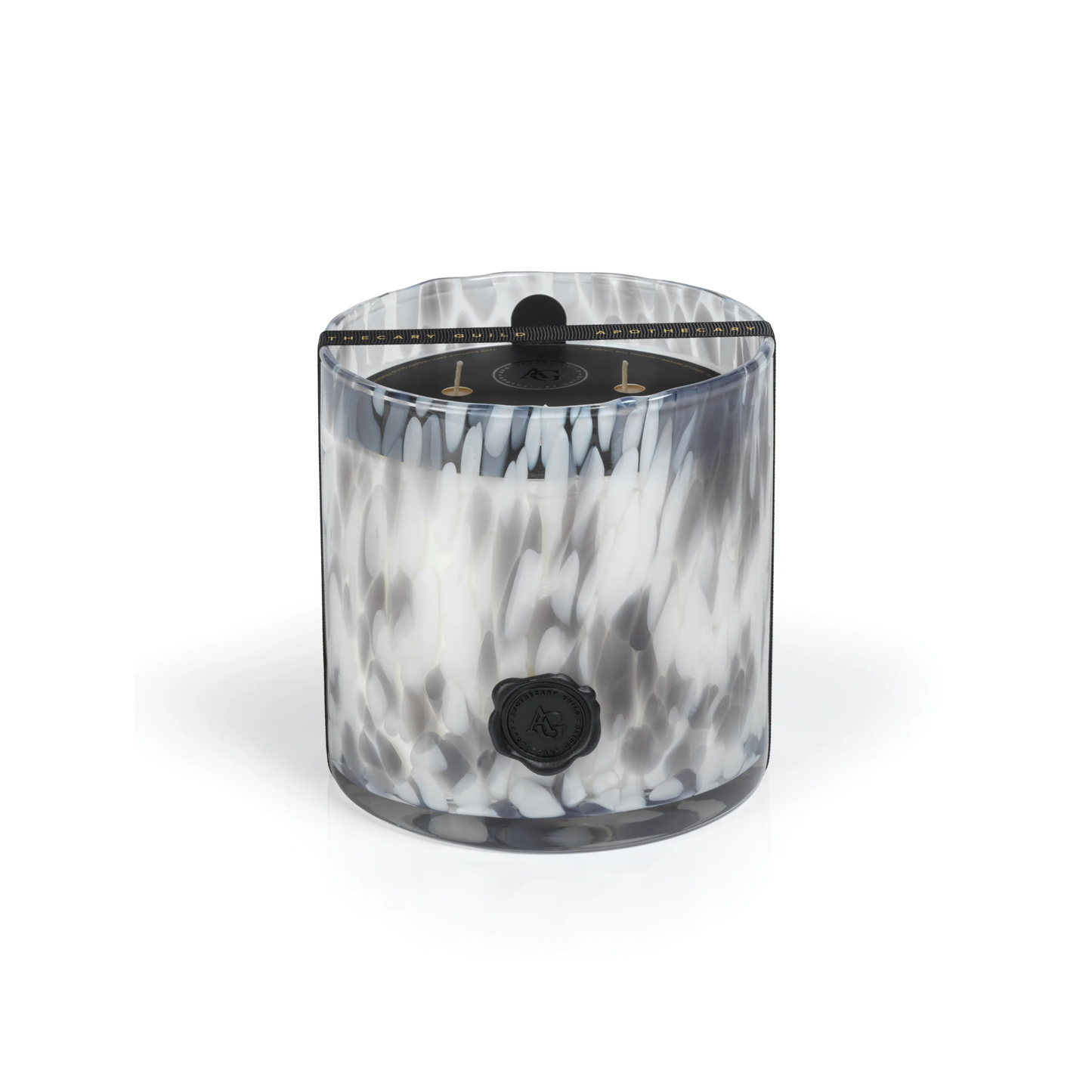 3 Wick Clear/Grey Candle