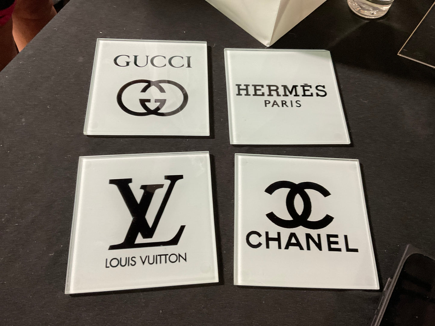 Designer Glass Coasters
