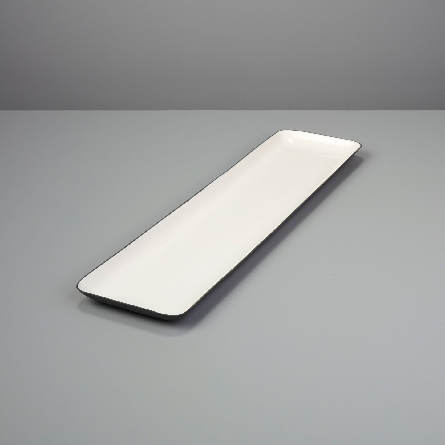 Aluminum and Enamel Rectangular Platter-Large