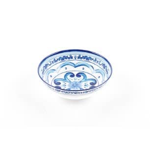 TABLE DECOR - Large Bowl: MED BLUE