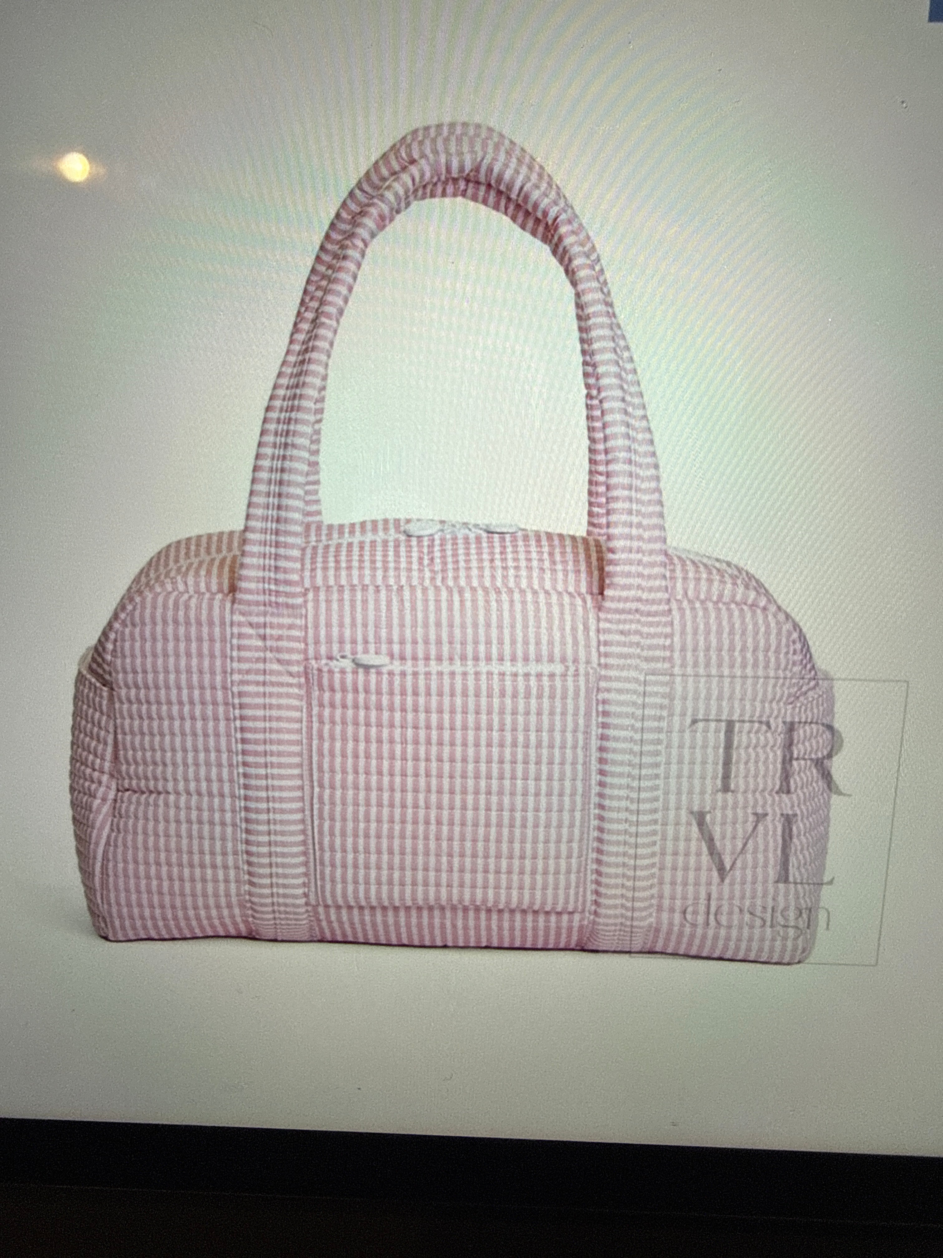 Quilted grande duffel