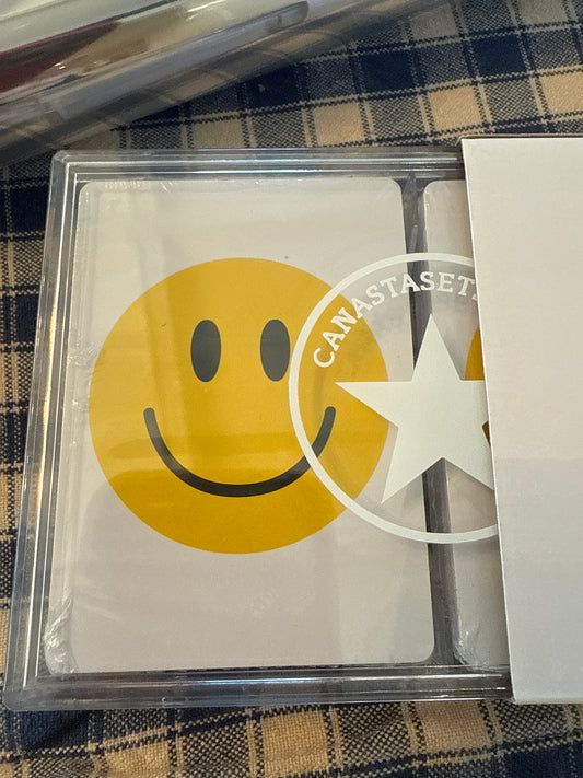 SMILEY FACE PLAYING CARDS