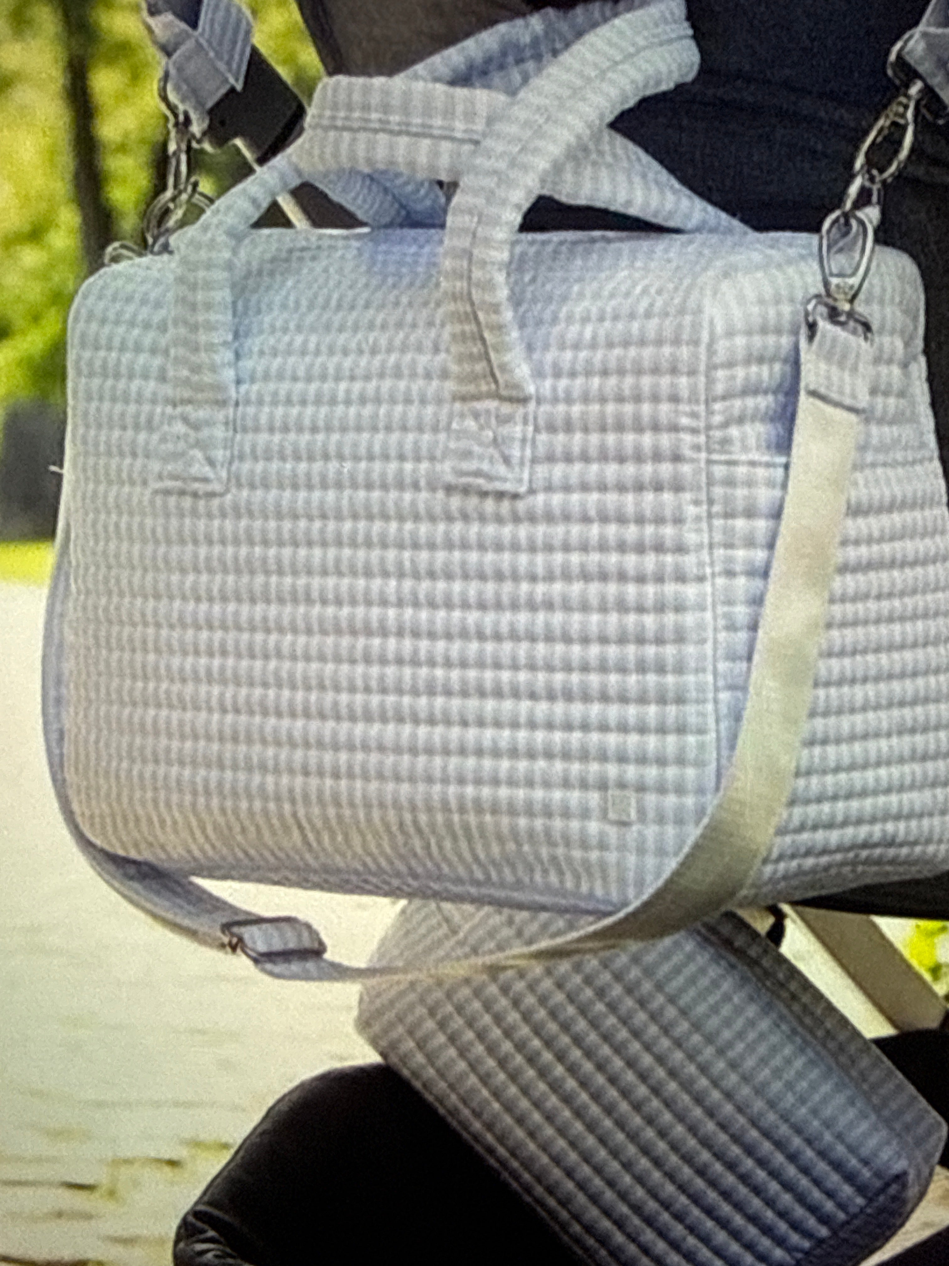 QUILTED STROLLER BAG