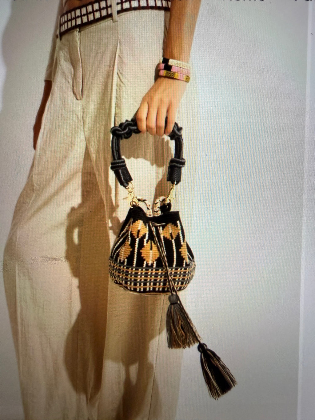 MACRAME CROSSBODY