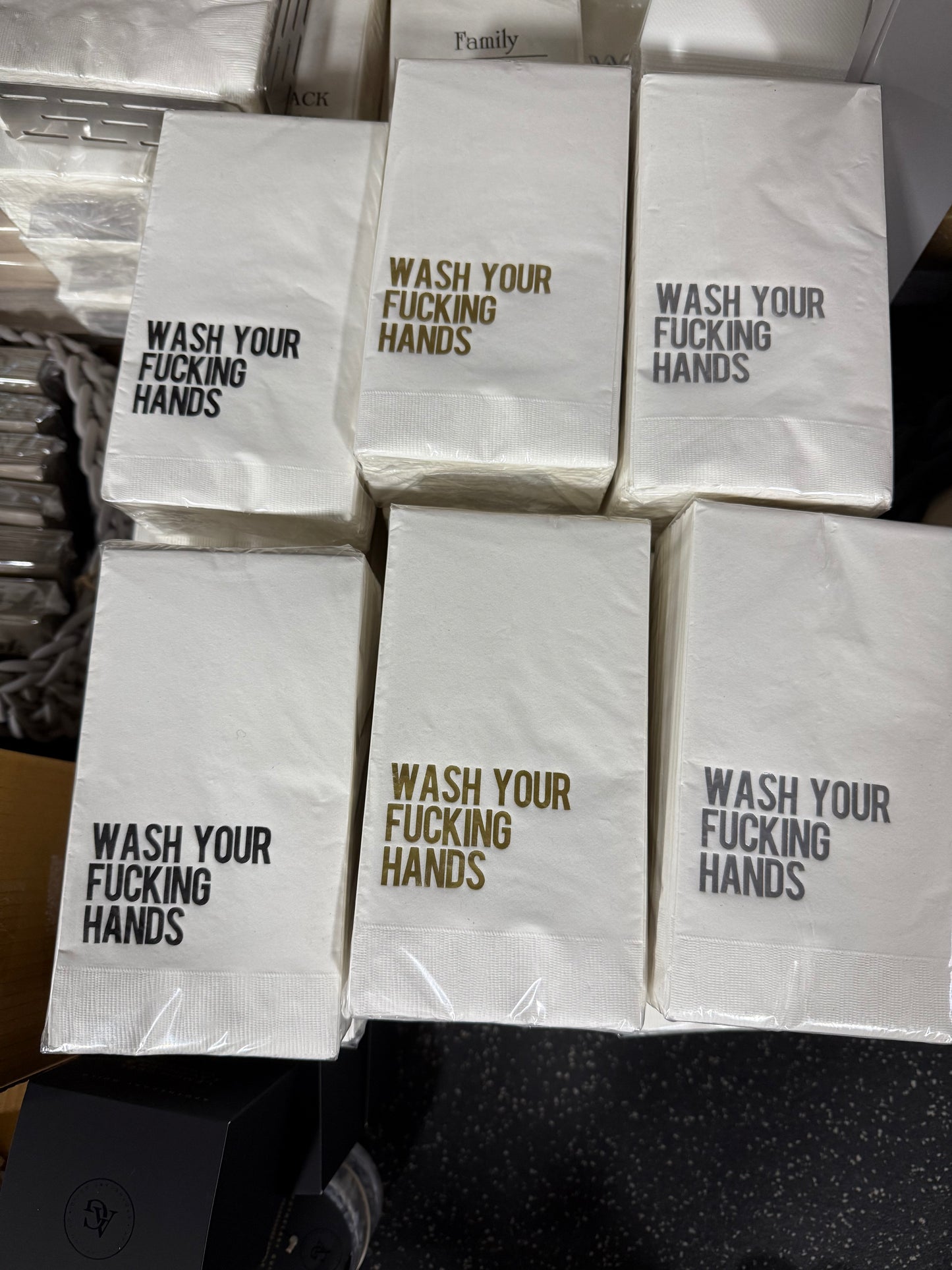 Bathroom Napkins