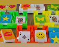 PEACE PLAYING CARDS pink