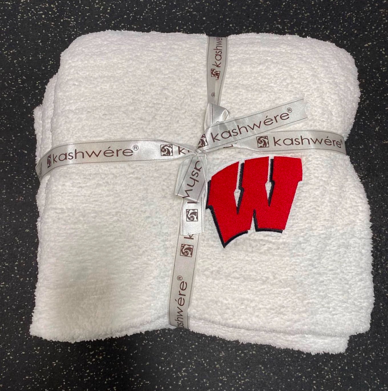 Kashwere blanket w monogram