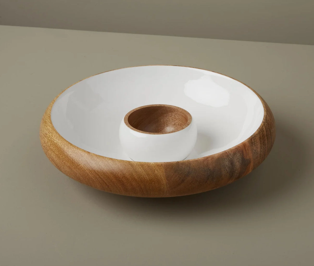 Madras Curva Chip and Dip Bowl Set