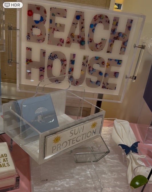 BEACH HOUSE TRAY