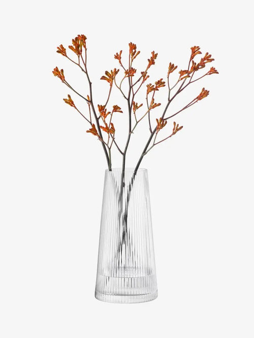 Beacon Candle Holder/Vase H13.5in White/