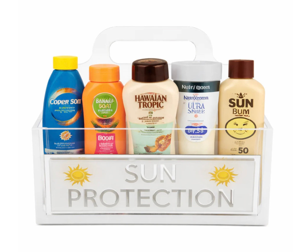 Swivel Sunscreen Caddy with Handle