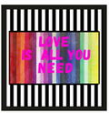 LOVE IS ALL U NEED COASTER
