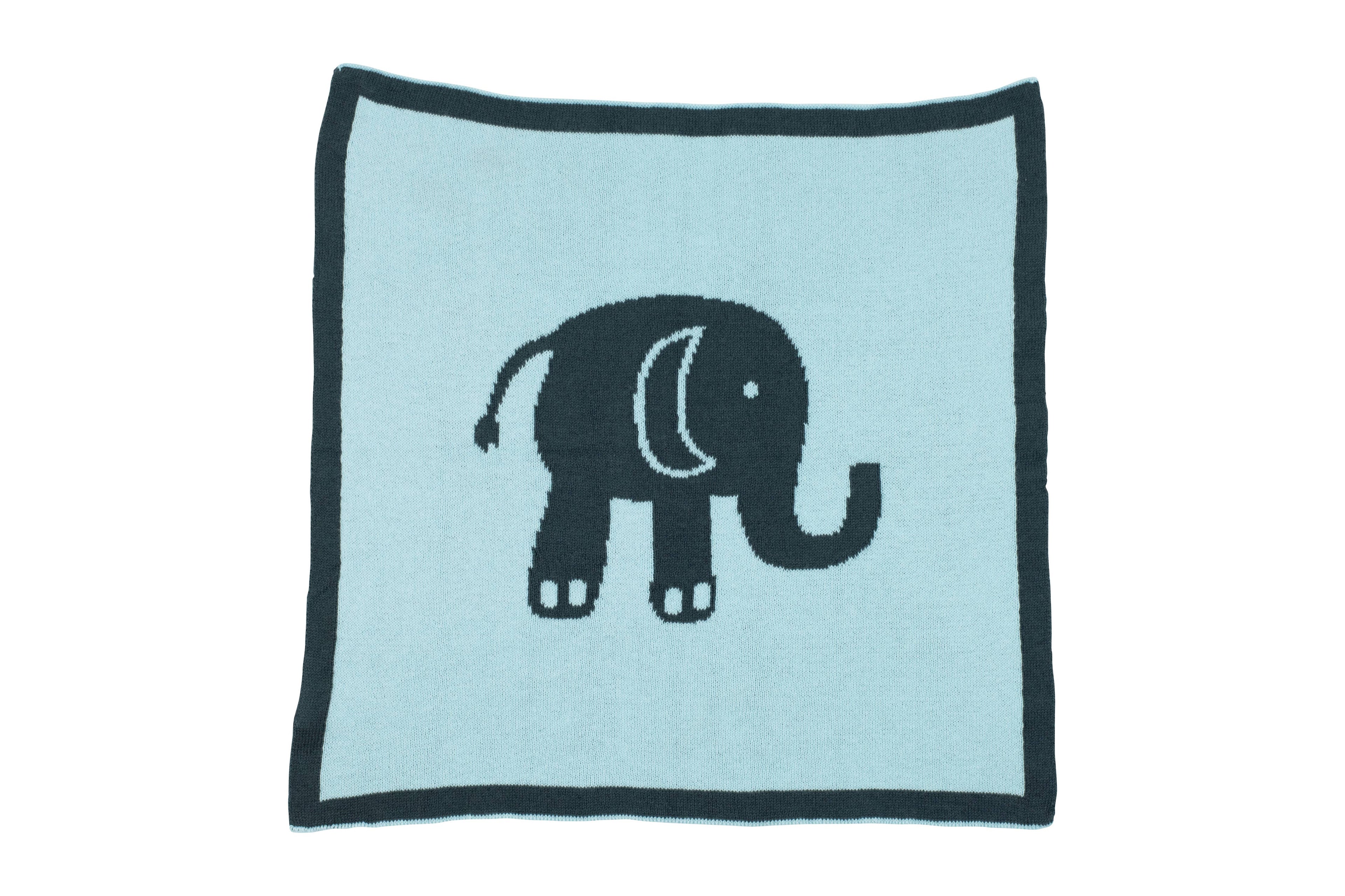 Elephant Love - Blue/Grey