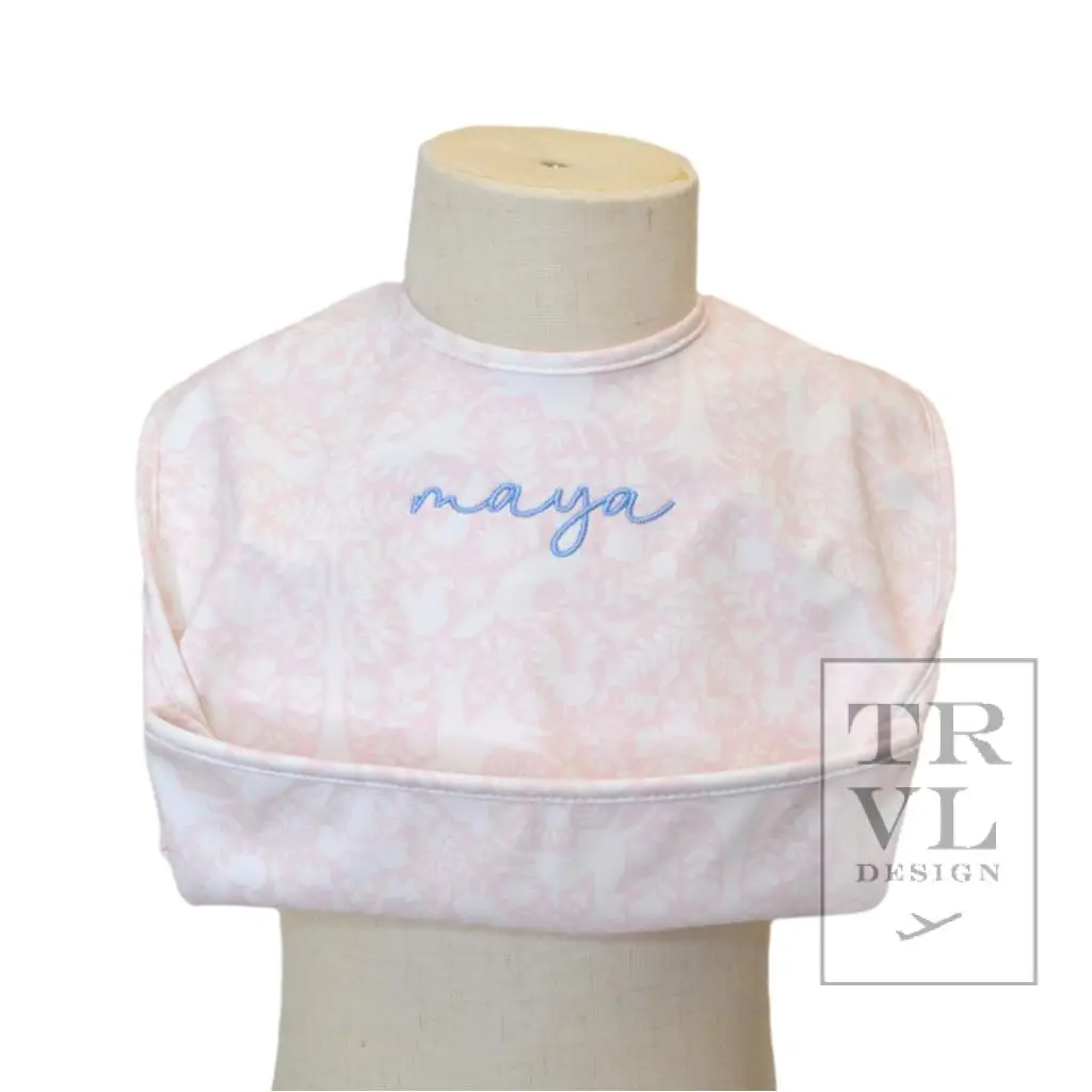 WOODLAND PINK BIB SET/2