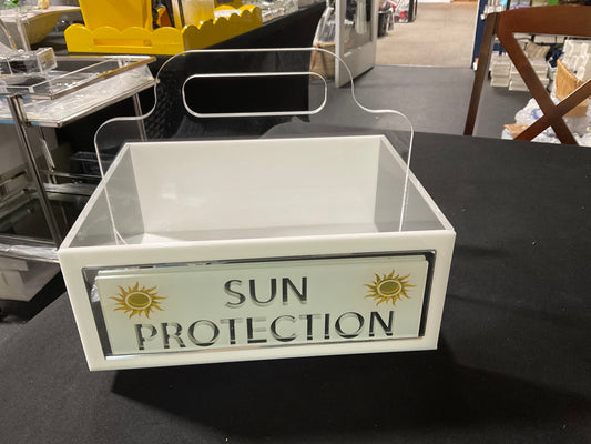 Swivel Sunscreen Caddy with Handle