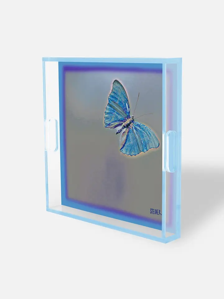 SQUARE TRAY FROZEN GRACE