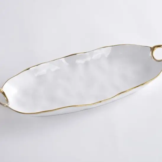 White/ Gold Deep Long Server