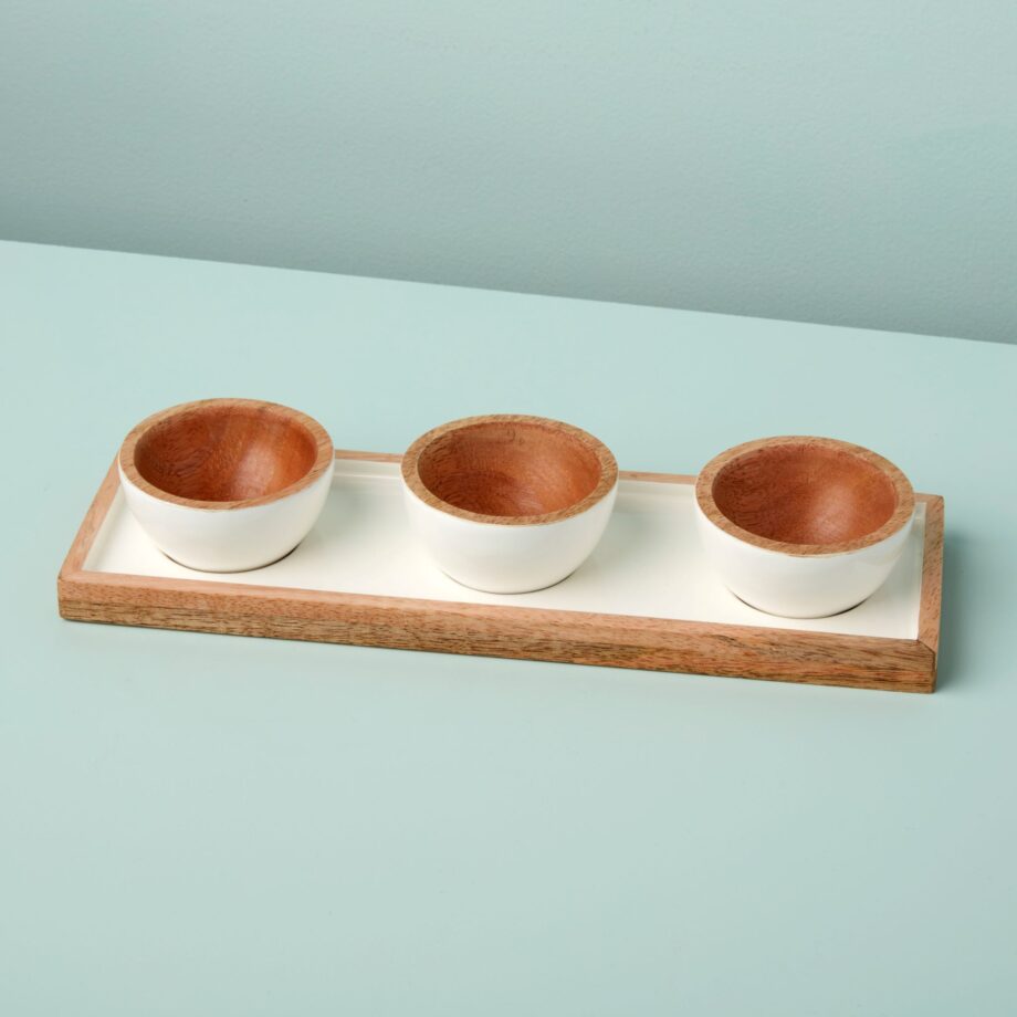 Madras Dipping Bowl Set