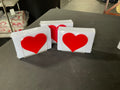 Notes Heart Holder with Paper