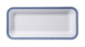 Bar Harbor Blue 16" x 7.5" Appetizer Tray