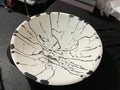 EVERYDAY BOWL MEDIUM WHT/BLK SPLATTER