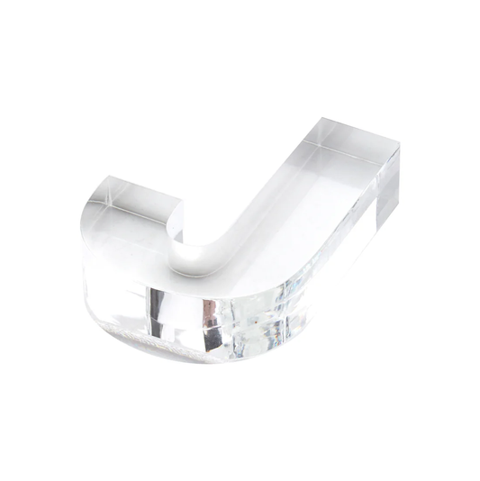 TW Clear Letter J