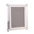 Acrylic & Silver Pillar Photo Frame