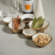 Cluster Tray Gold//White