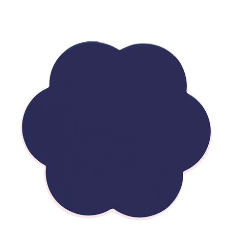 Coasters Navy Lacquer S/4