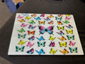 Glass Cutting Board- Butterfly