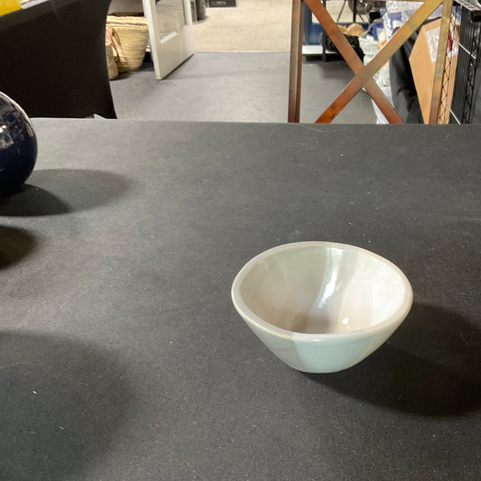 4” Round Bowl-Grey and White