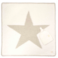Ivory Blanket with Tan Star and Hat