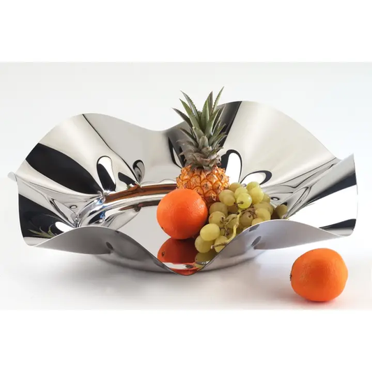 Stainless Wavy Centerpiece