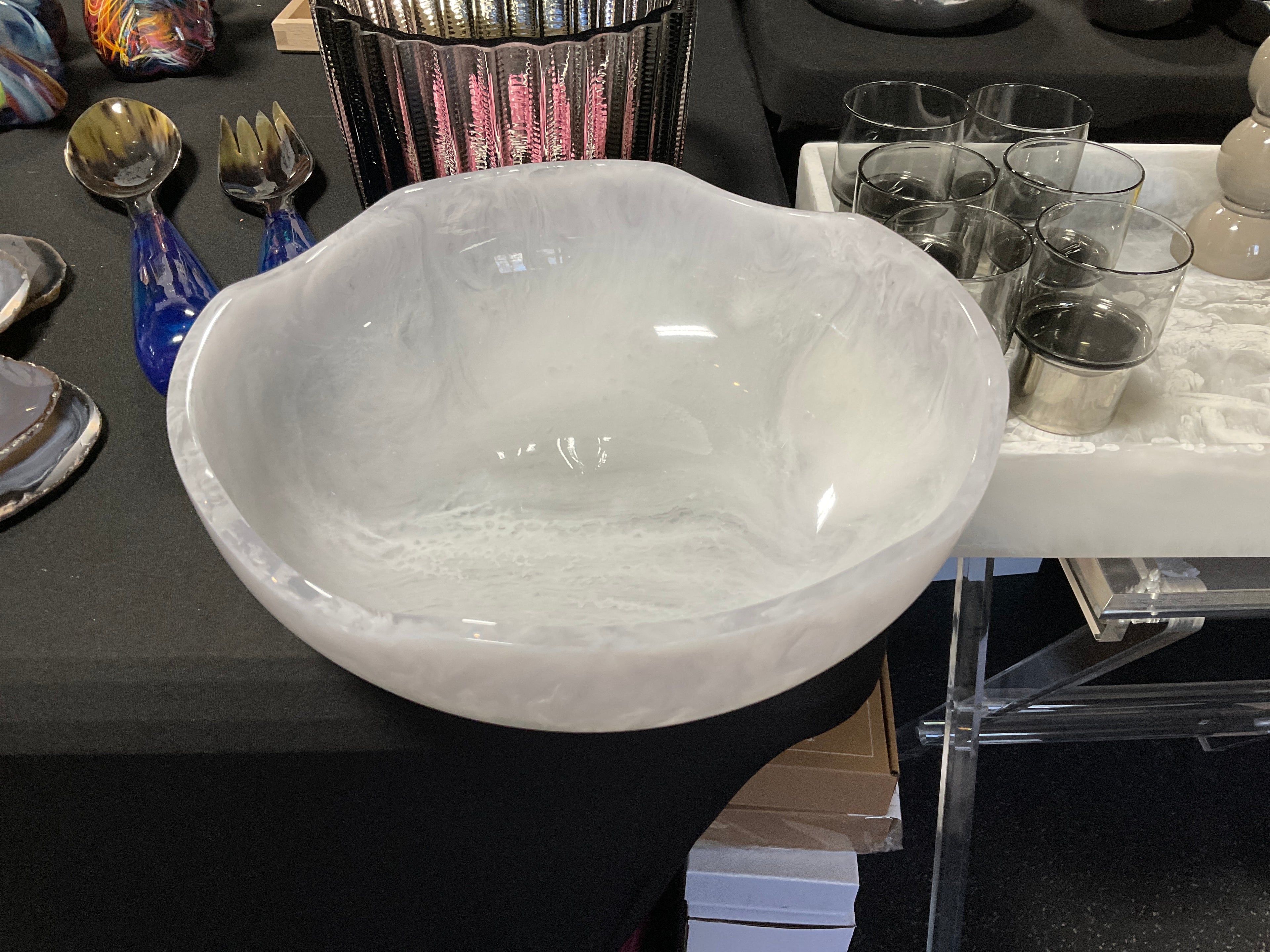 Jacqui Medium Bowl Snow