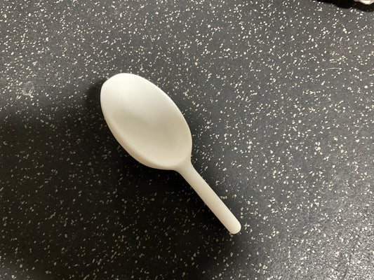 White Resin Ice Scooper