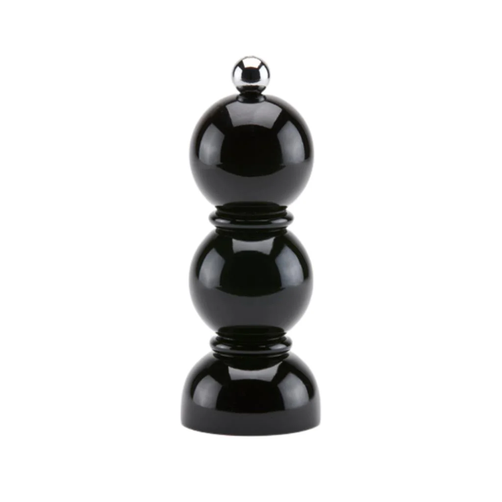 BLACK MINI BOB SALT OR PEPPER MILL