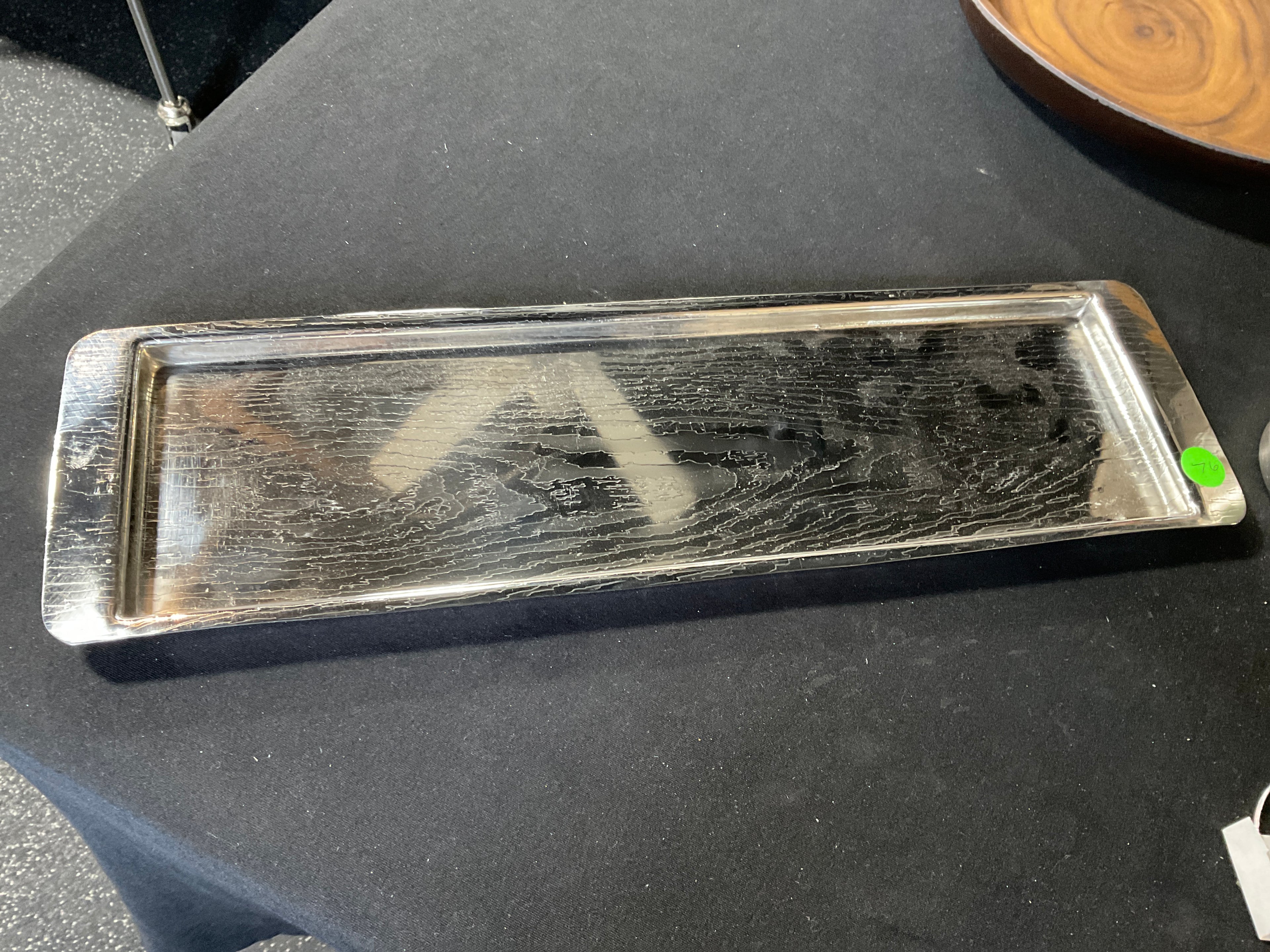 Long Silver Tray