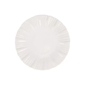 Bari White Salad Plate