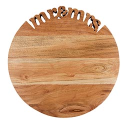 MR & MRS CUTTING BOARD