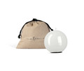 4” Ball Candle White