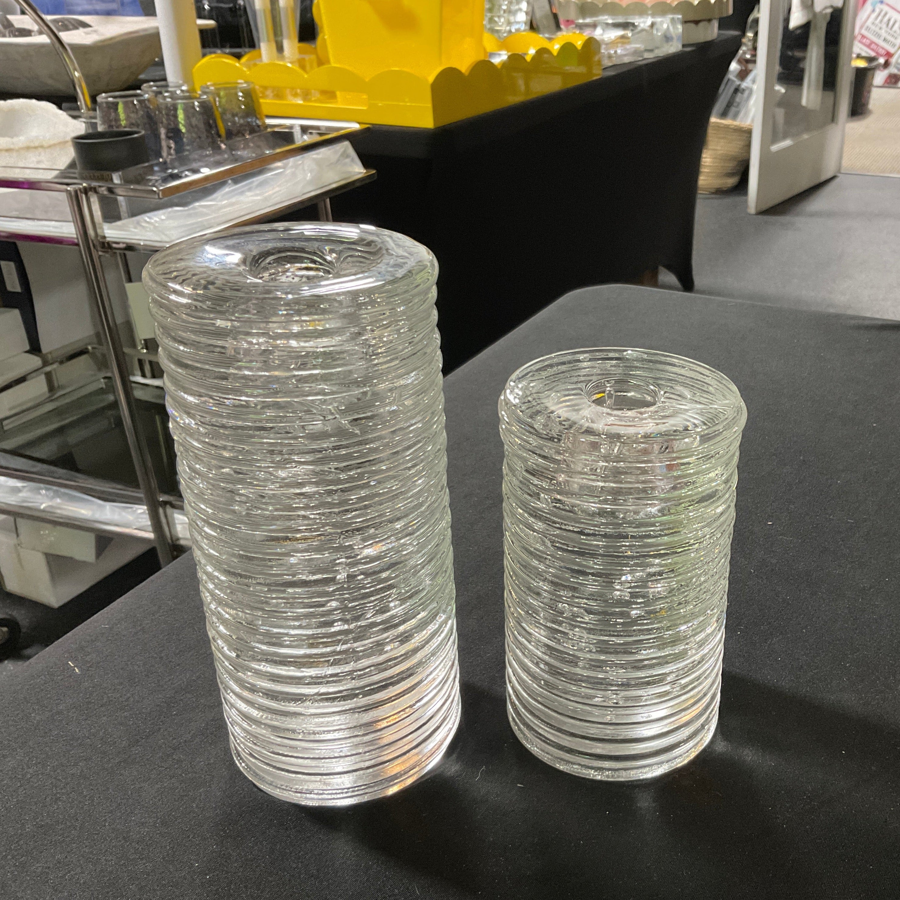 Kendir Candleholders, set of 2