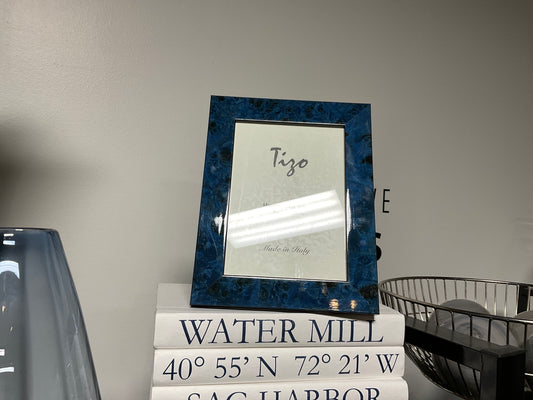 Wood Frame Blue