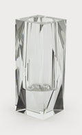 CRYSTAL VASE - DIAMOND CUT (TALL)