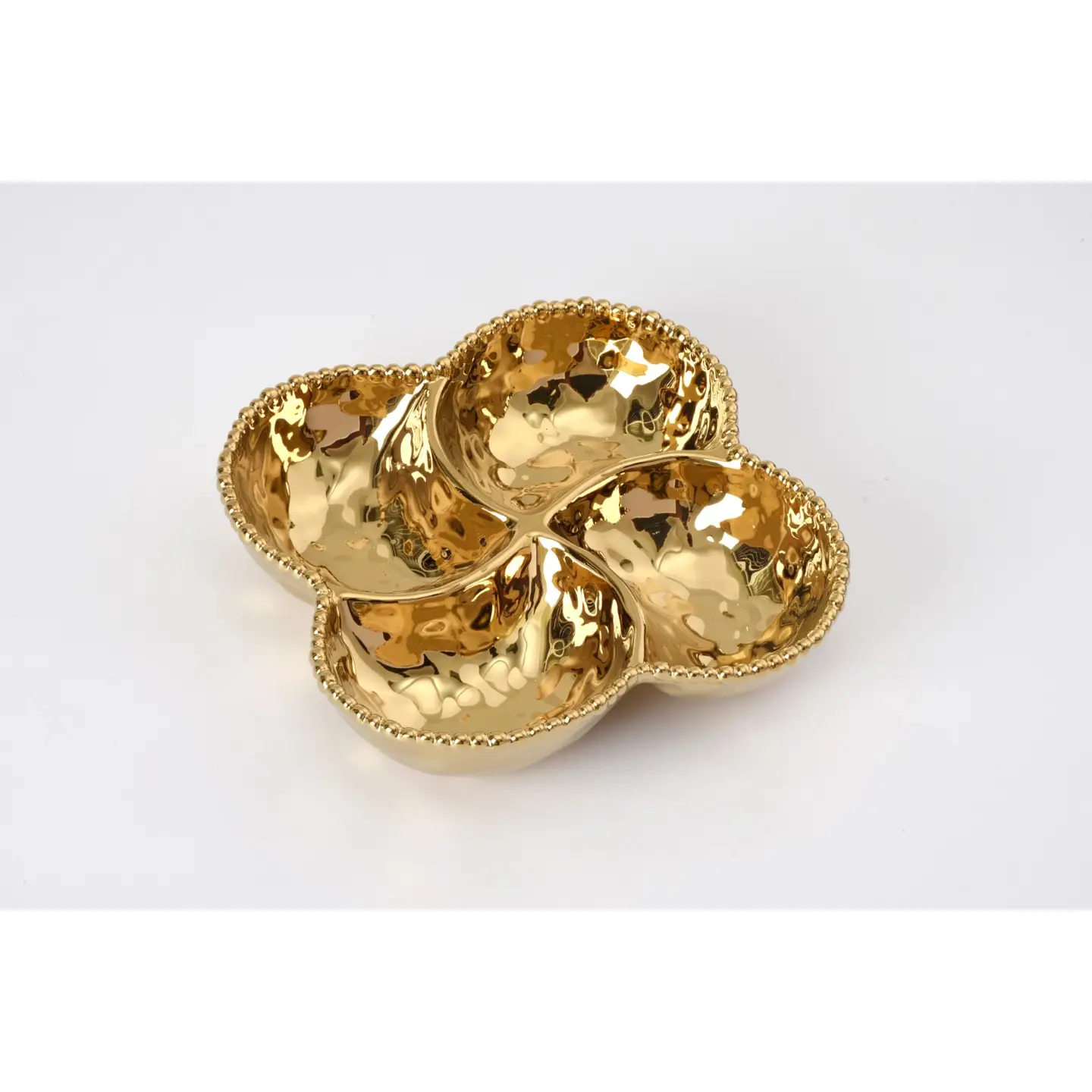 4 Section Bowl Gold Verona