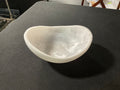 8” ALMOND BOWL ALABASTER