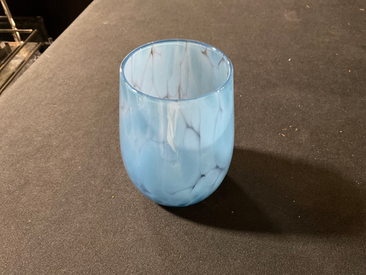 Fritsy Stemless Wine-Pigeon Blue