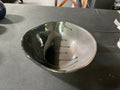 9” Round Bowl-Black on Charcoal